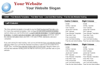 free css and xhtml website template #23