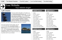 free css and xhtml website template #26